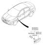 Diagram for 2011 Hyundai Accent Light Socket - 92350-1R000
