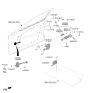 Diagram for 2026 Hyundai Genesis GV60 Door Check - 76990-CU000