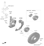 Diagram for 2024 Hyundai Genesis G80 Brake Disc - 51712-T1100