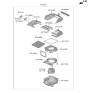 Diagram for Hyundai Ioniq 5 N Blower Motor - 97113-GI000
