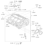 Diagram for 2016 Hyundai Genesis Coupe Crankshaft Seal - 21130-3C700