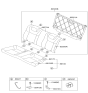 Diagram for 2010 Hyundai Genesis Coupe Seat Cover - 89360-2M160-VAI