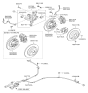 Diagram for 2012 Hyundai Genesis Coupe Wheel Hub - 52730-2M000