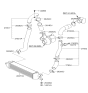 Diagram for Hyundai Genesis Coupe Intercooler - 28271-2C000
