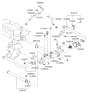 Diagram for 2012 Hyundai Genesis Coupe Thermostat Housing - 25620-3C700