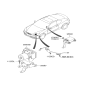 Diagram for 2011 Hyundai Genesis Coupe Yaw Sensor - 95690-2M500