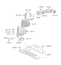 Diagram for Hyundai Air Duct - 28139-2M010