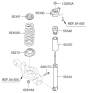 Diagram for Hyundai Genesis Coupe Shock Absorber - 55311-2M250