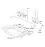 Diagram for 2008 Hyundai Genesis Coupe Sway Bar Bushing - 54813-2M000