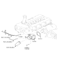 Diagram for 2009 Hyundai Genesis Coupe Throttle Body Gasket - 35101-25200