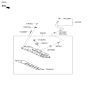 Diagram for Hyundai Genesis Coupe Crankcase Breather Hose - 26720-3C750