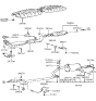 Diagram for 1990 Hyundai Excel Oxygen Sensor - 39210-24660
