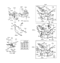 Diagram for Hyundai Elantra HVAC System Switch - 97305-24000