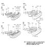 Diagram for Hyundai Excel Bumper - 86610-24150