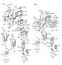 Diagram for Hyundai Sonata Dimmer Switch - 94950-24000