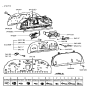 Diagram for Hyundai Excel Speedometer - 94210-24060