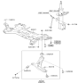 Diagram for Hyundai Elantra Ball Joint - 54530-3X000
