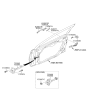 Diagram for Hyundai Elantra Door Check - 79390-3X000