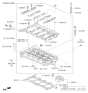 Diagram for Hyundai Elantra Cylinder Head - 21YM4-2EW00