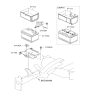 Diagram for 2012 Hyundai Elantra Battery Terminal - 37180-3X300