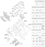 Diagram for 2015 Hyundai Elantra Dash Panels - 84120-3X001