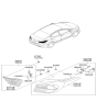 Diagram for Hyundai Elantra Light Socket - 92470-3X050