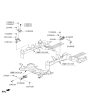 Diagram for Hyundai Elantra Engine Mount - 21810-3X000
