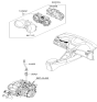 Diagram for Hyundai Elantra Speedometer - 94001-3X610