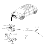 Diagram for 2005 Hyundai Tucson Cruise Control Servo - 96440-2E001