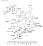Diagram for 2004 Hyundai Tucson Seat Cover - 88470-2E550-WKC