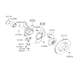 Diagram for 2006 Hyundai Tucson Wheel Bearing - 51750-2E000