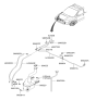 Diagram for 2004 Hyundai Tucson Washer Reservoir - 98620-2E000
