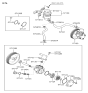Diagram for 2004 Hyundai Tucson Power Steering Pressure Switch - 57135-2E100