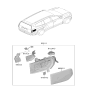 Diagram for Hyundai Ioniq 9 Fuel Door - 695C1-TD000-Y3T