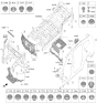 Diagram for Hyundai Ioniq 9 Dash Panels - 84120-TD100
