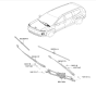 Diagram for Hyundai Ioniq 9 Windshield Wiper - 98350-TD000
