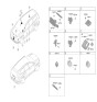 Diagram for Hyundai Ioniq 9 Air Bag Control Module - 95910-TD000