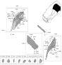 Diagram for Hyundai Ioniq 9 Door Lock Switch - 818S0-TD100-NNB