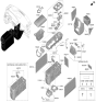 Diagram for Hyundai Ioniq 9 A/C Switch - 97950-GO020-RET