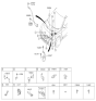 Diagram for 2012 Hyundai Veloster Battery Cable - 91850-2V083
