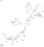 Diagram for Hyundai Exhaust Heat Shield - 28791-2V100
