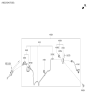 Diagram for Hyundai Elantra Hydraulic Hose - 41640-3X000
