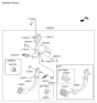 Diagram for 2012 Hyundai Veloster Brake Pedal - 32800-2V410