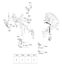 Diagram for Hyundai Car Key - 95440-2V100
