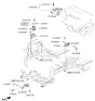 Diagram for 2011 Hyundai Veloster Engine Mount - 21810-2V500