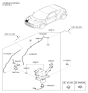 Diagram for Hyundai Veloster Washer Reservoir - 98620-2V100
