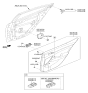 Diagram for 2019 Hyundai Elantra Power Window Switch - 93580-F2410-4X