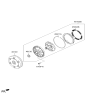 Diagram for 2015 Hyundai Genesis Torque Converter - 45100-4F103