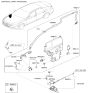 Diagram for Hyundai Genesis Washer Pump - 98510-3W000