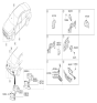 Diagram for Hyundai Genesis G80 Antenna - 95420-B1100